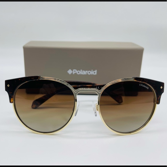 Polaroid Brown Plastic Sunglasses main image 0